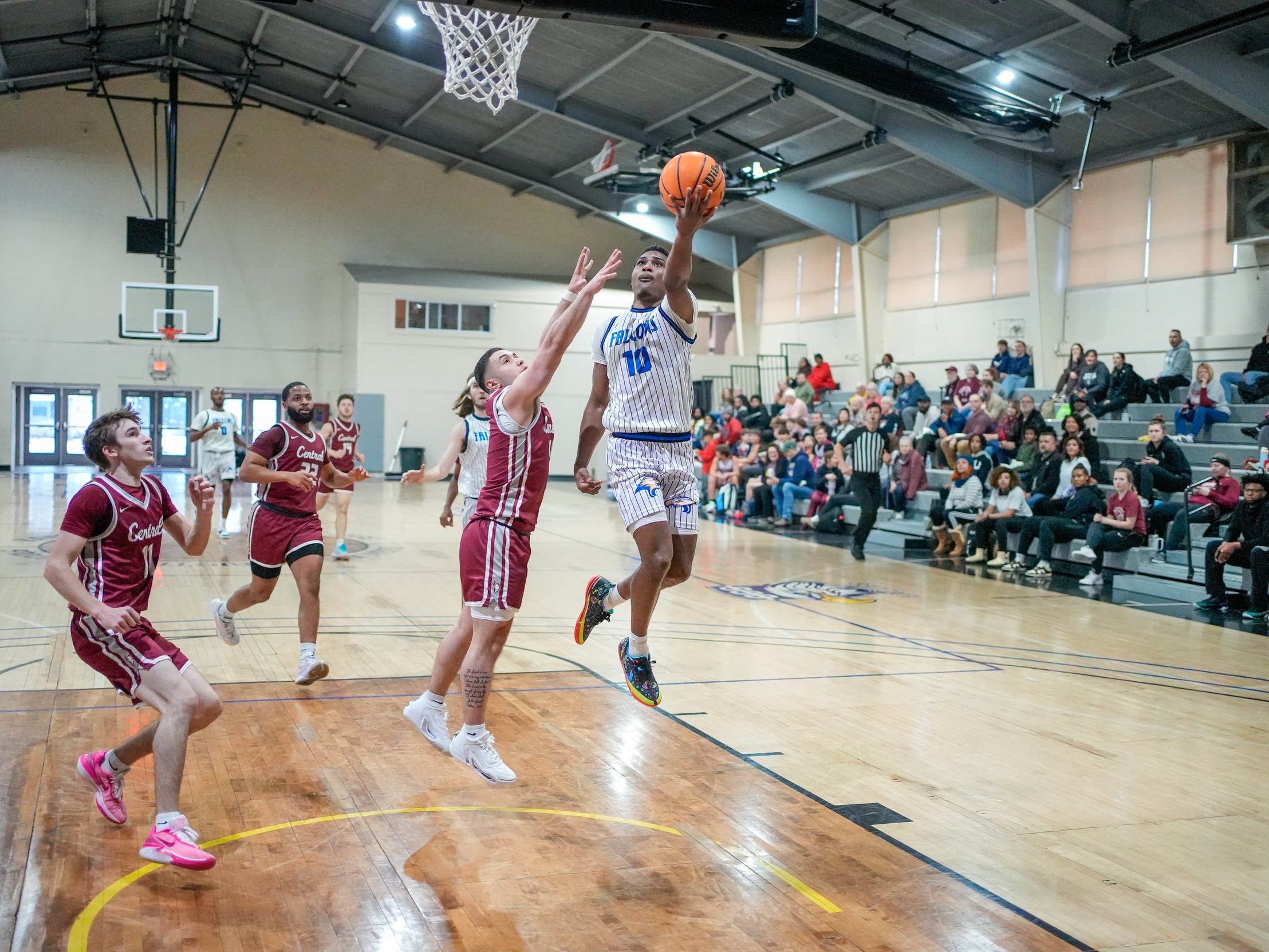 Big First Half Sends Falcons to Another Win