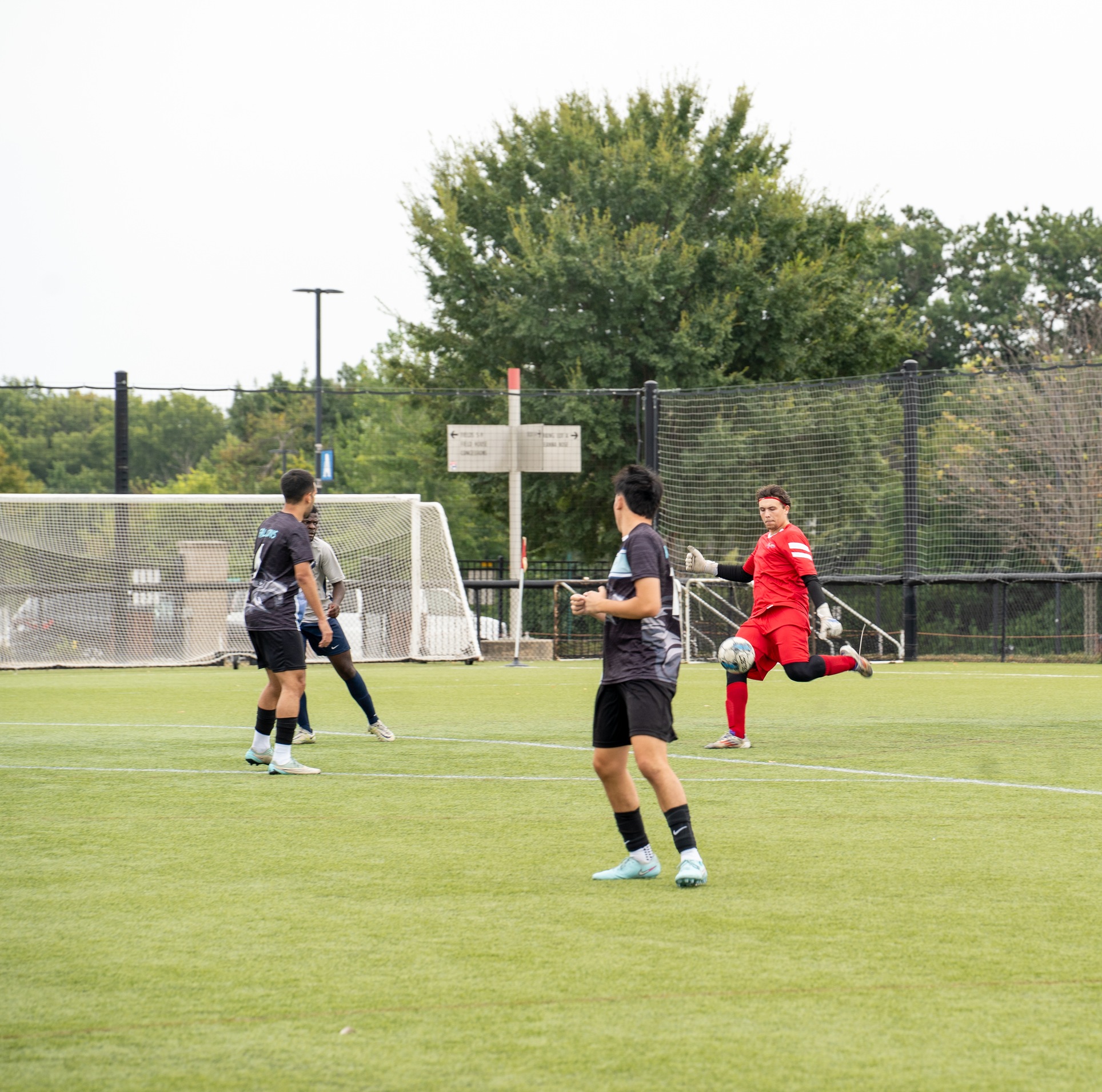 Men's Soccer Drops Tough Match on the Road at Randall