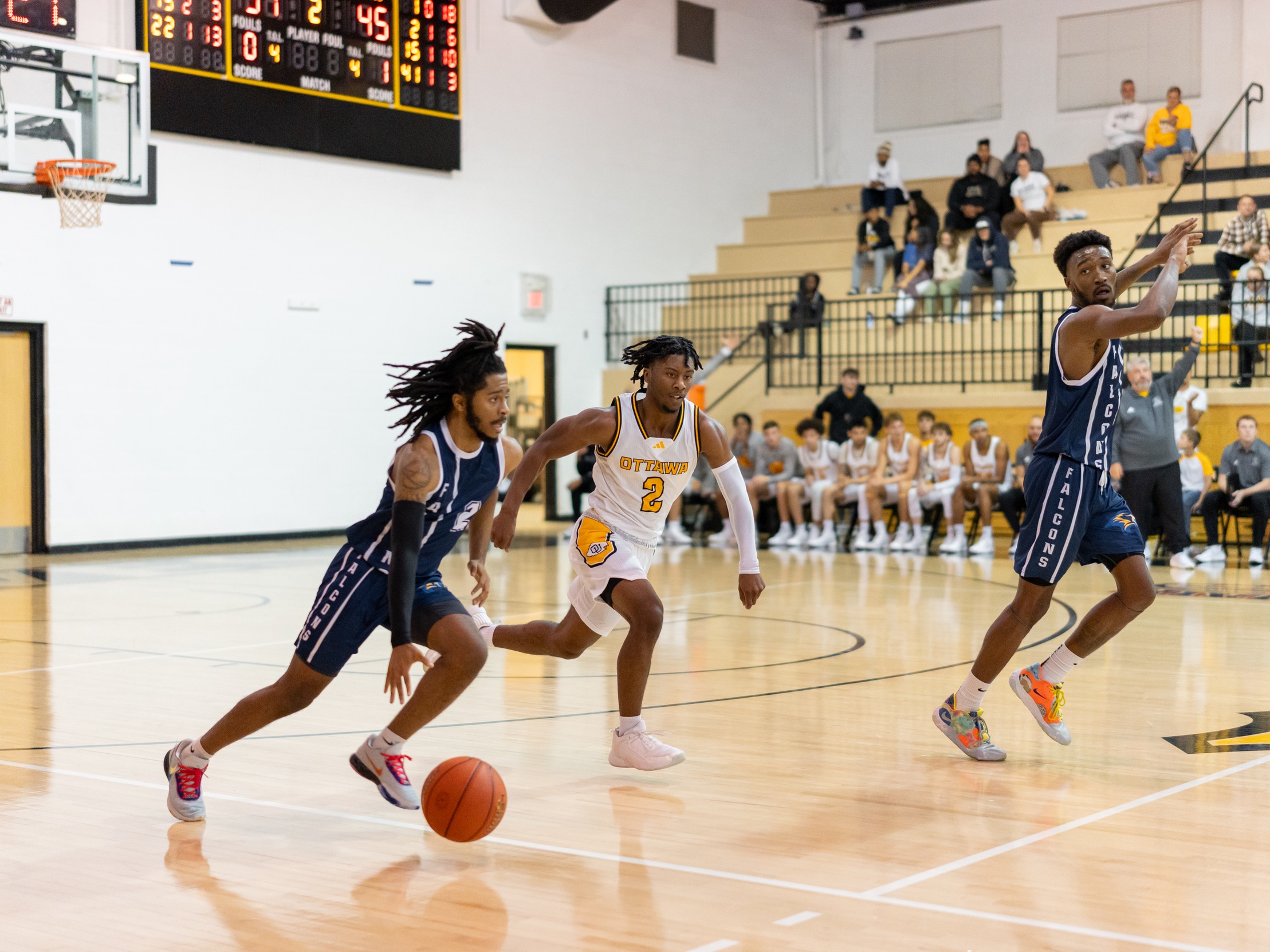 Falcons Earn First Win Over Maranatha Baptist