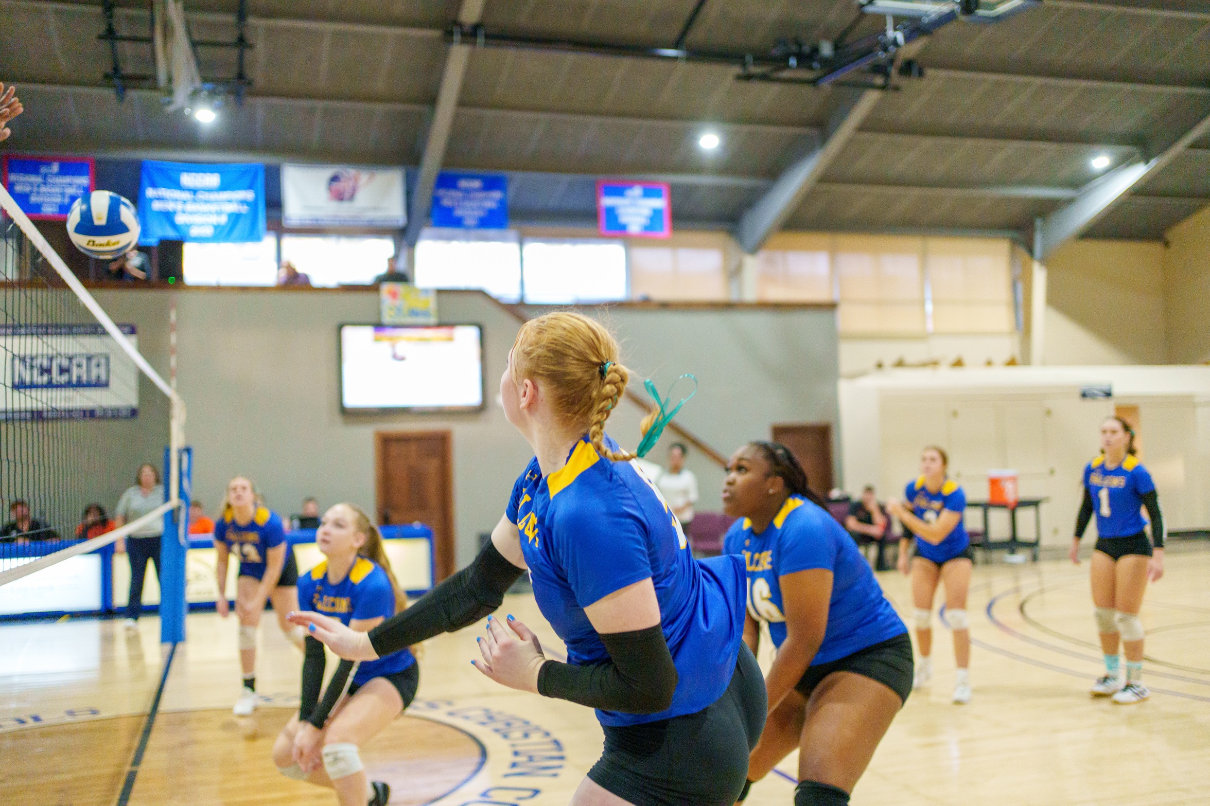 Lady Falcons Drop Home Finale